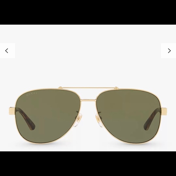 Gucci Aviator Sunglasses - Picture 3 of 6